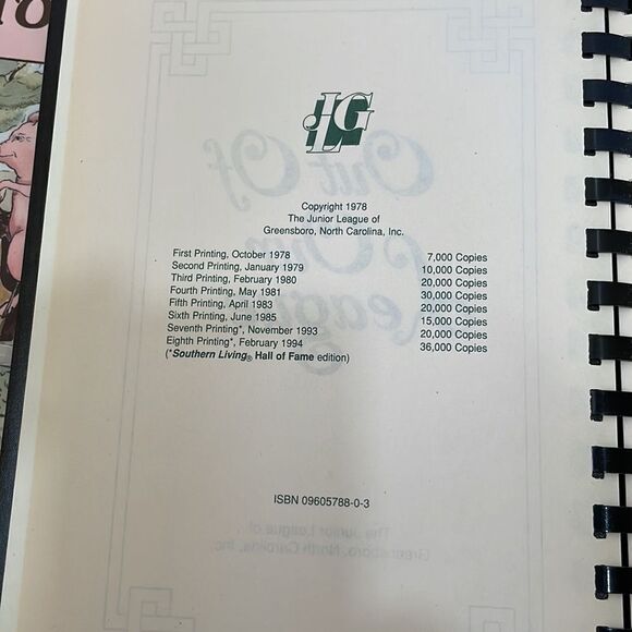 LOT OF TWO VINTAGE JUNIOR LEAGUE SOUTHERN COOKBOOKS - Picture 7 of 9